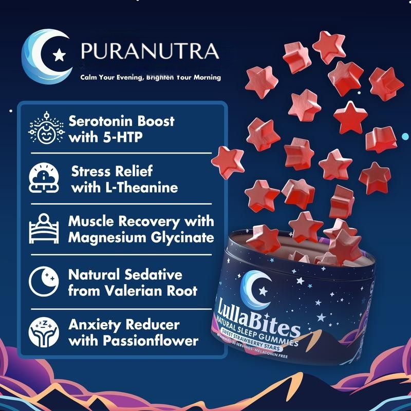 LullaBites®  Natural Sleep Gummies